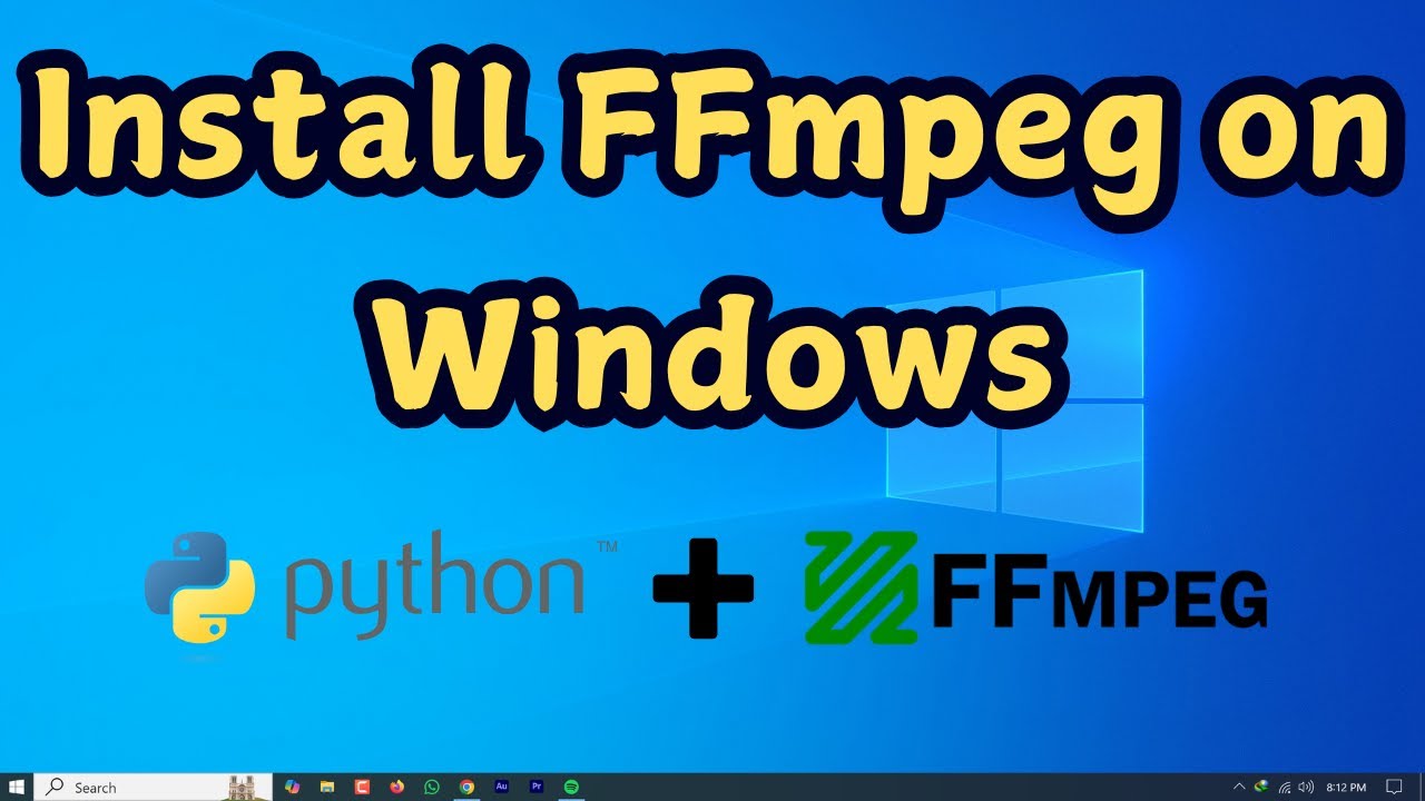Как установить FFmpeg на Windows (2026)