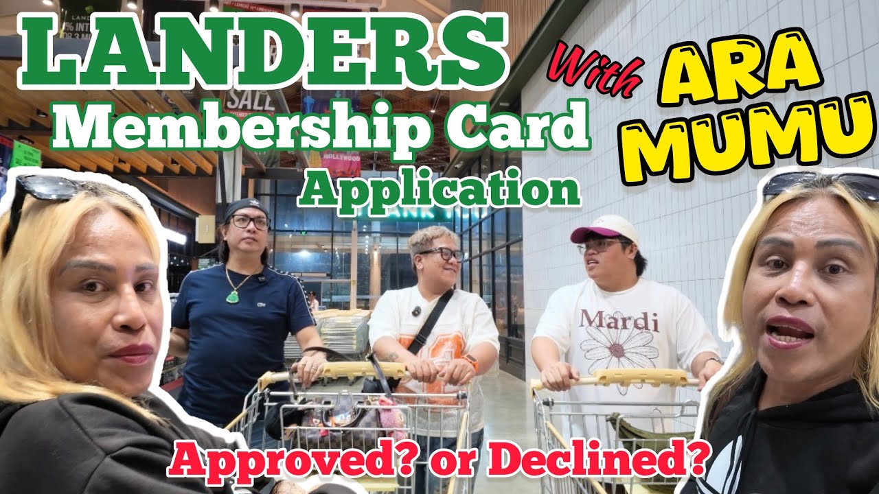 LANDERS MEMBERSHIP CARD APPLICATION | ANGKOL PORKY