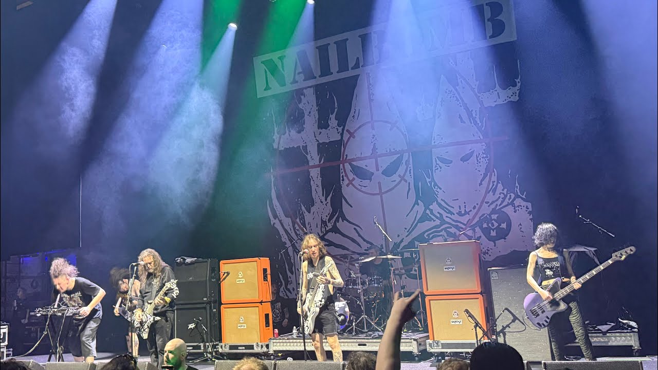 Nailbomb - Wasting away & Vai Toma No C&uacute; (live) - Forum, Melbourne 30-01-2026