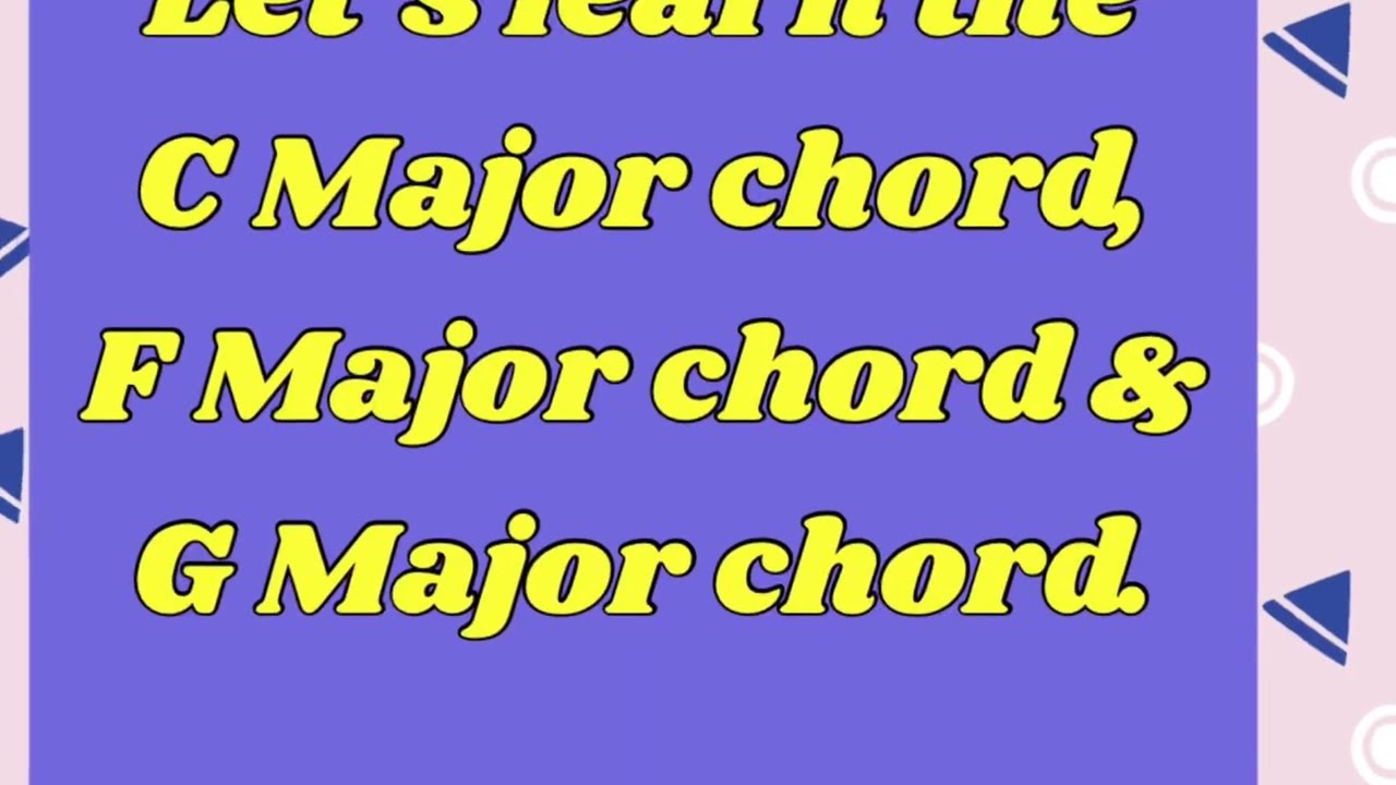 Basic chords #cmajor #fmajor #gmajor #playpiano #learnnotes