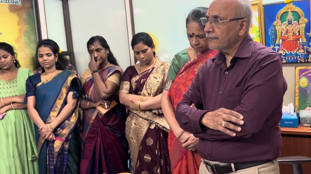 Dr Sridharan Birth day party 💝Odhuvar Murthy Sri Sargurunathan's Divine Blessings 🙏🏾