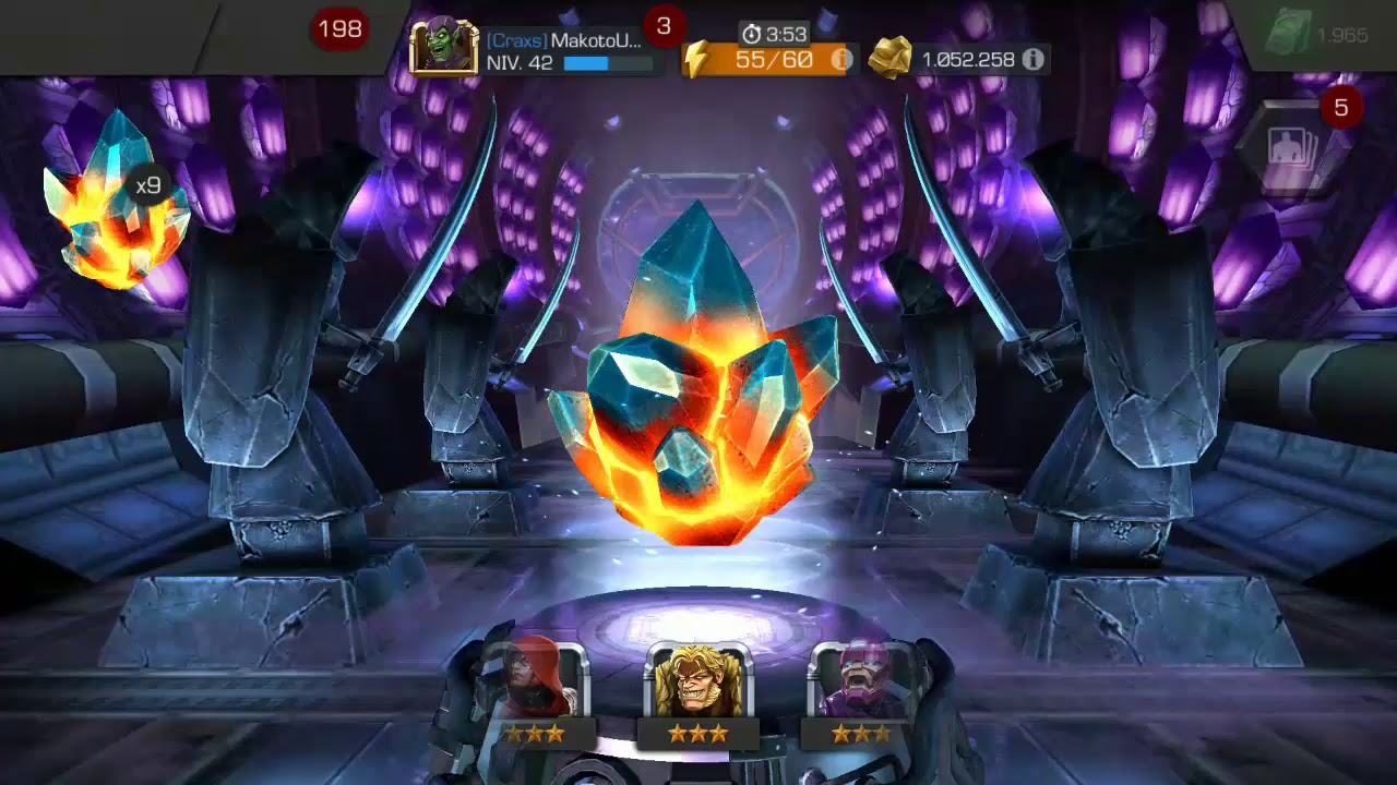 PROBANDO TRUCO PARA CRISTALES PREMIUM - MARVEL BATALLA DE SUPERHEROES