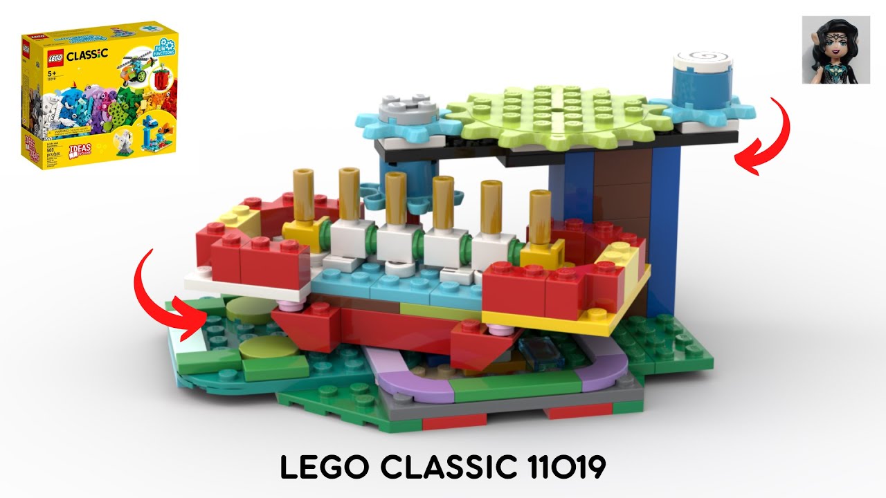 MANGLE RACK MECHANISM Lego classic 11019 ideas How to build