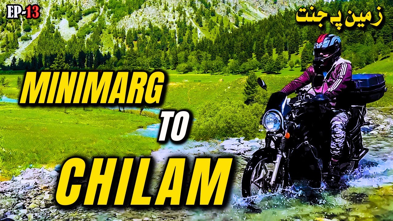 Minimarg to Chilam Bike Ride Tour | Bike Tour North Pakistan EP 13 | M a Traveller