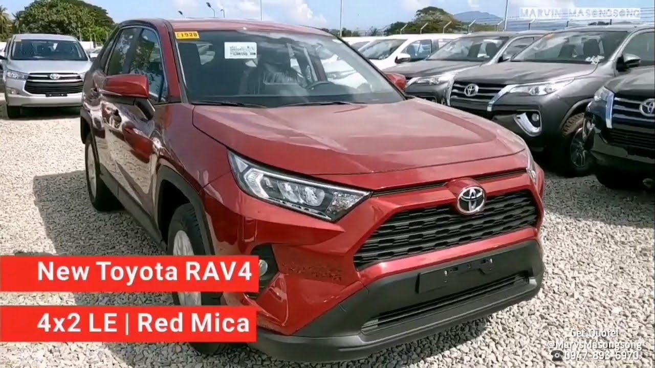Toyota RAV4 SUV 4x2 LE - Red Mica Walk Around Review by #MarvsMASONGSONG #ToyotaBATANGAS