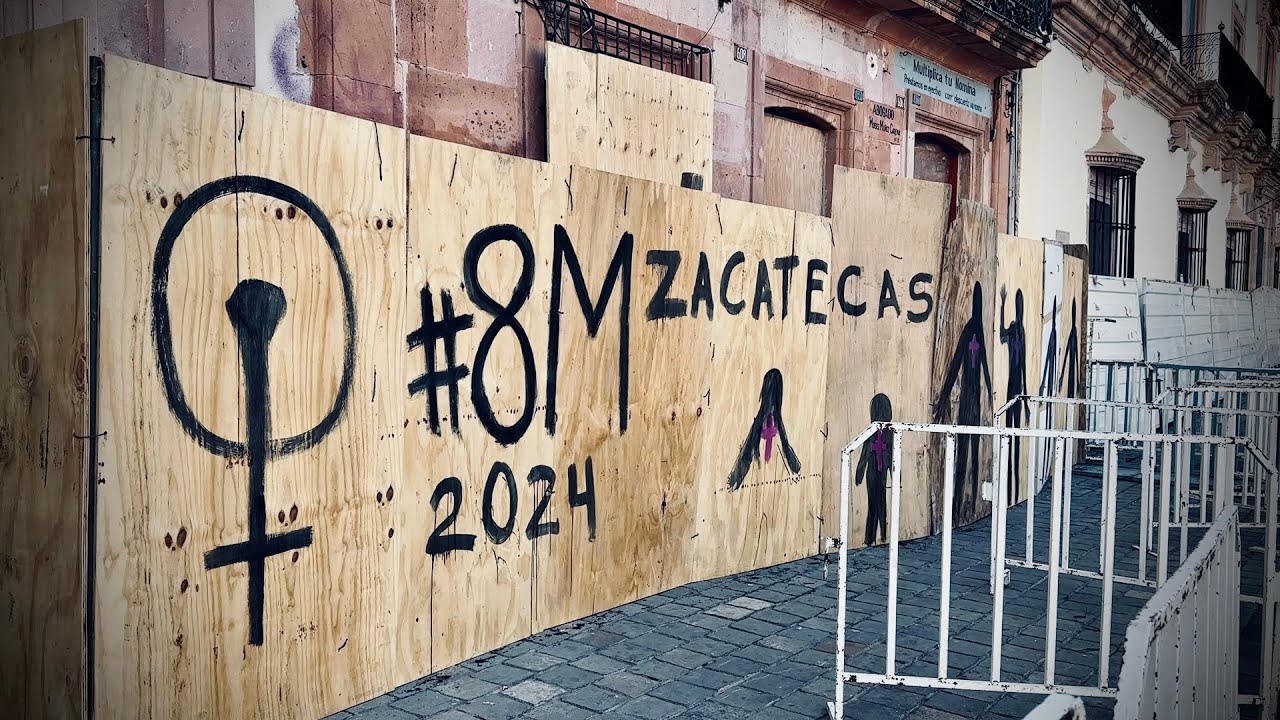 ZAC: Con un “siluetazo” recuerdan a las víctimas de feminicidio, previo a la marcha del 8M