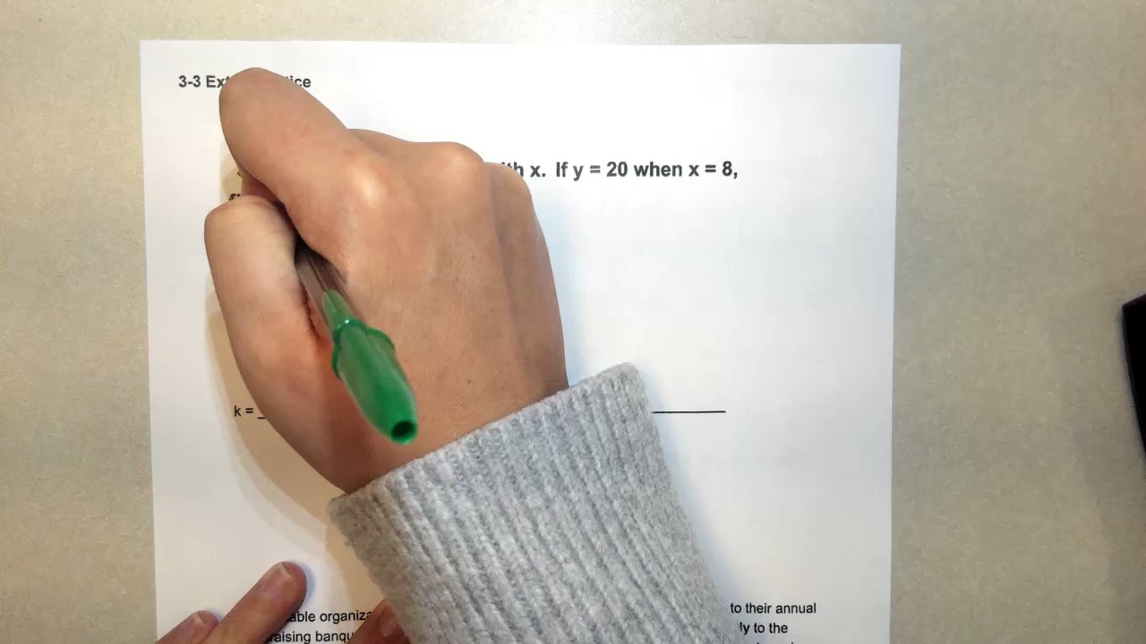 3-3 Extra Practice Sub