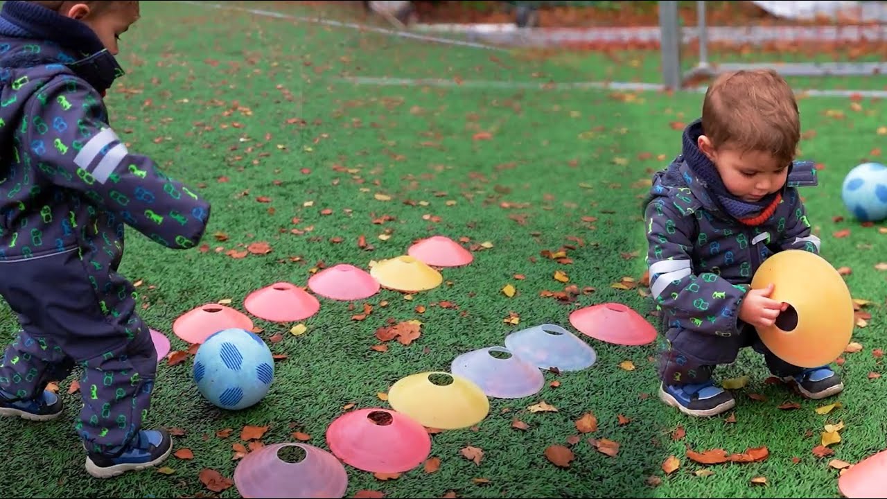 Kian and Football Training