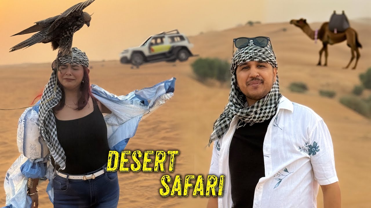 DESERT SAFARI ME YE KYA HO GYA 🤣 🐪