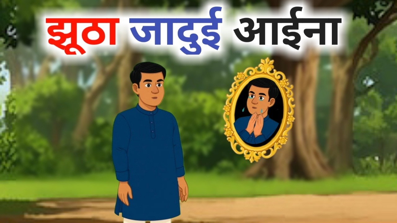 जूठा जादुई आईना | JOOTHA JADUI AAINA | HINDI KAHANI | CARTOON STORY | HINDI STORIES