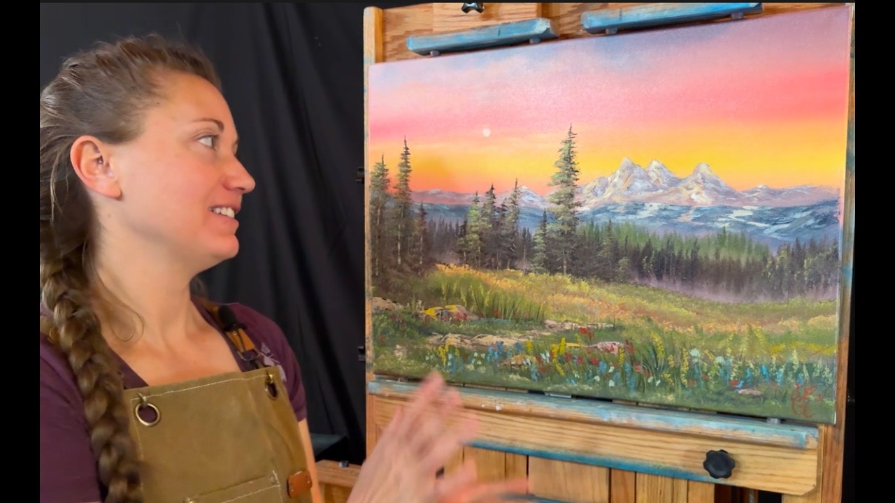 Tutorial Tuesday #48 "Wildflower Meadow" by Kaylee Rakowski