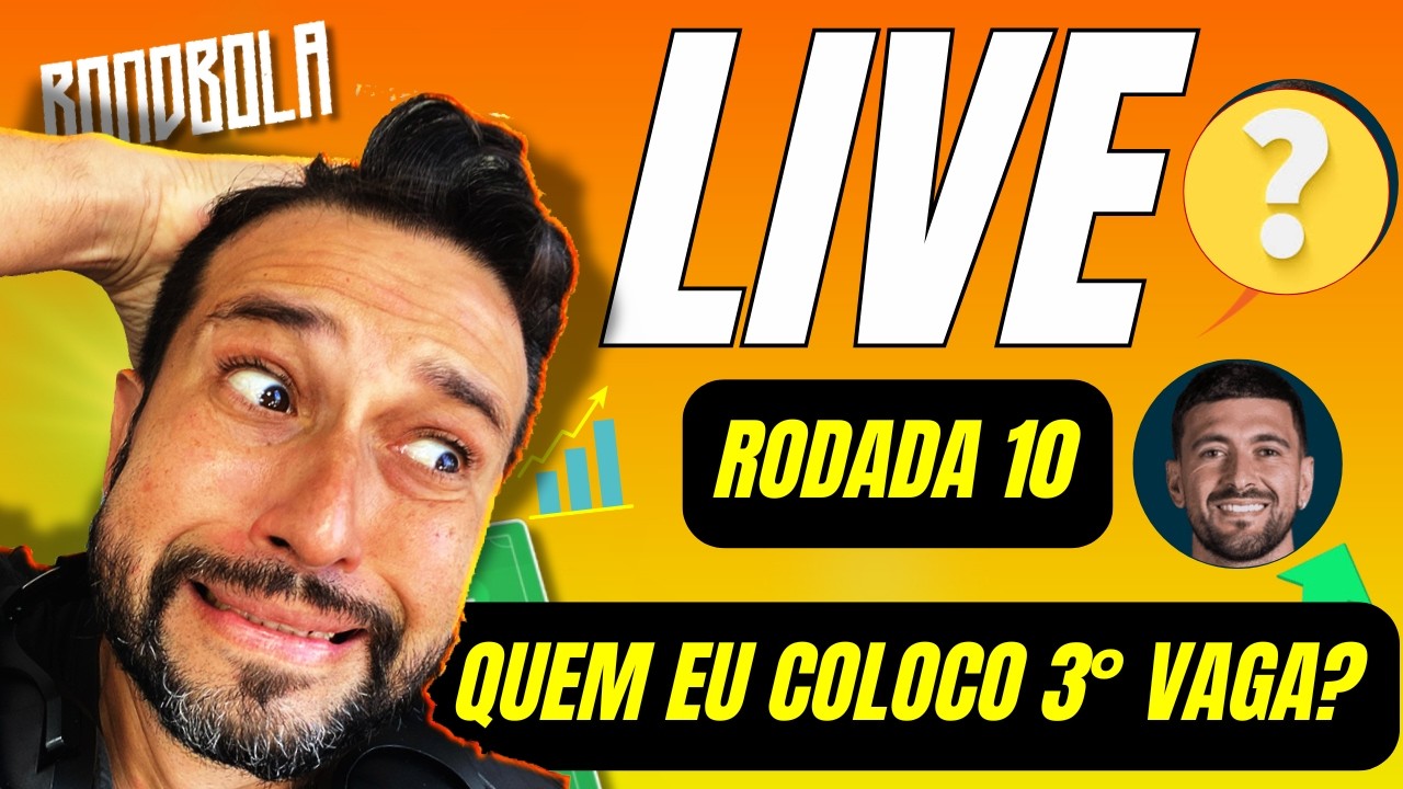 🔴LIVE CARTOLA FC 2026 | DICAS RODADA #10 | TIRANDO D&Uacute;VIDAS!