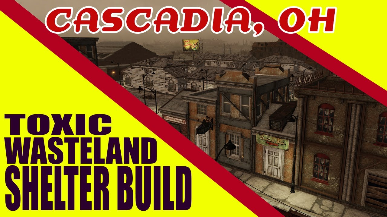 Fallout 76: Toxic Wasteland Shelter Build