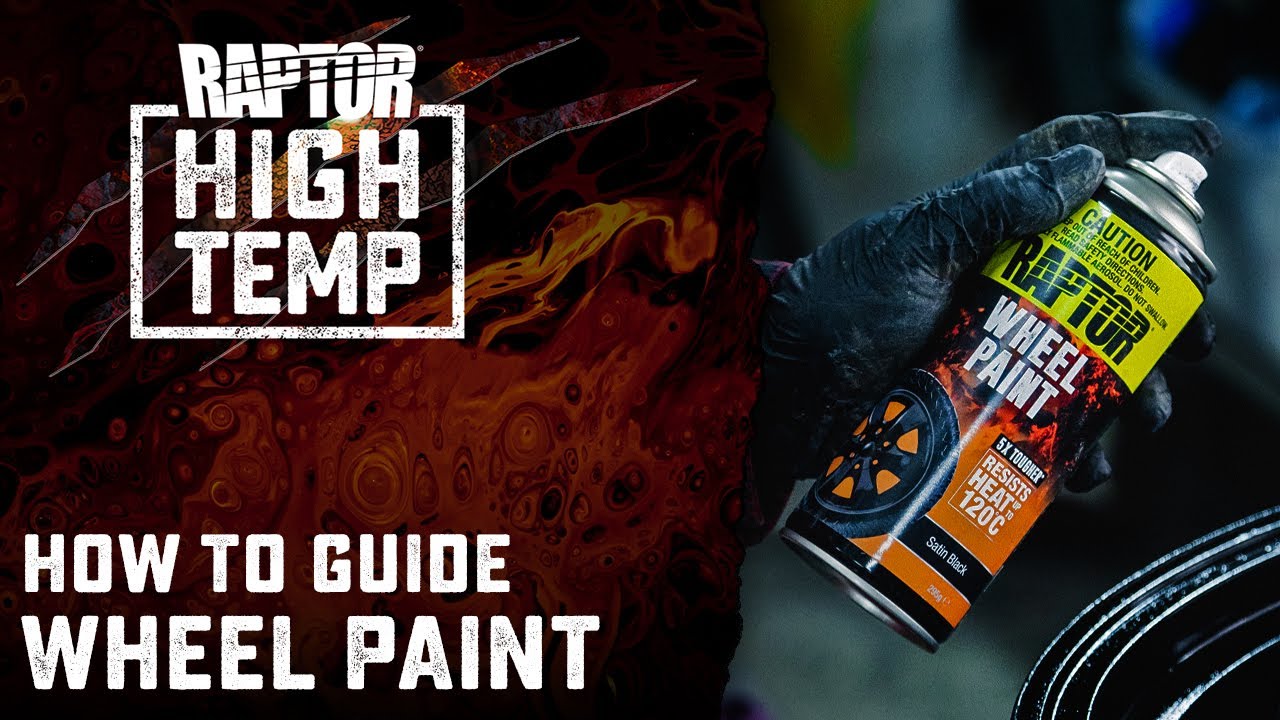 How to Use RAPTOR High Temp Wheel Paint
