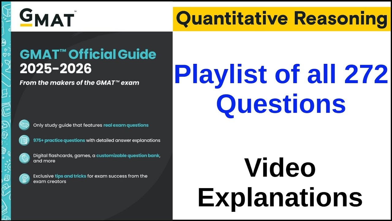 Question 1 Quantitative Reasoning GMAT Official Guide 2025 2026