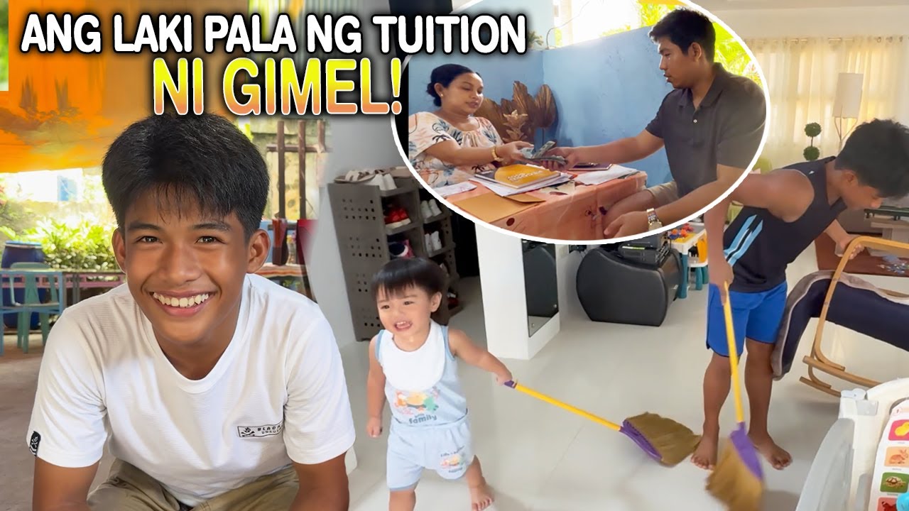 ANG LAKI PALA NG TUITION NI GIMEL!!