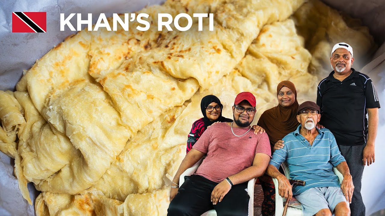 3 Generations of Buss Up Shut/Paratha Roti Makers in Trinidad & Tobago 🇹🇹 Foodie Nation