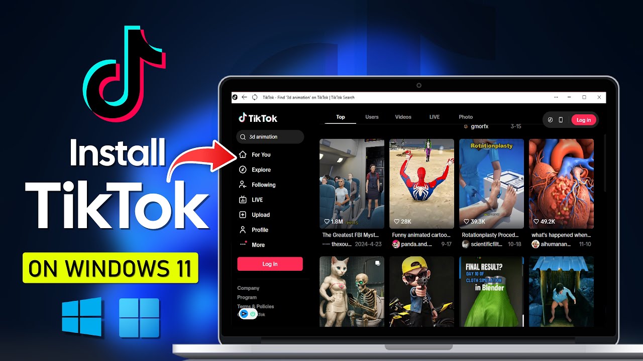 Как установить TikTok на Windows 11 (быстрое и простое руководство)