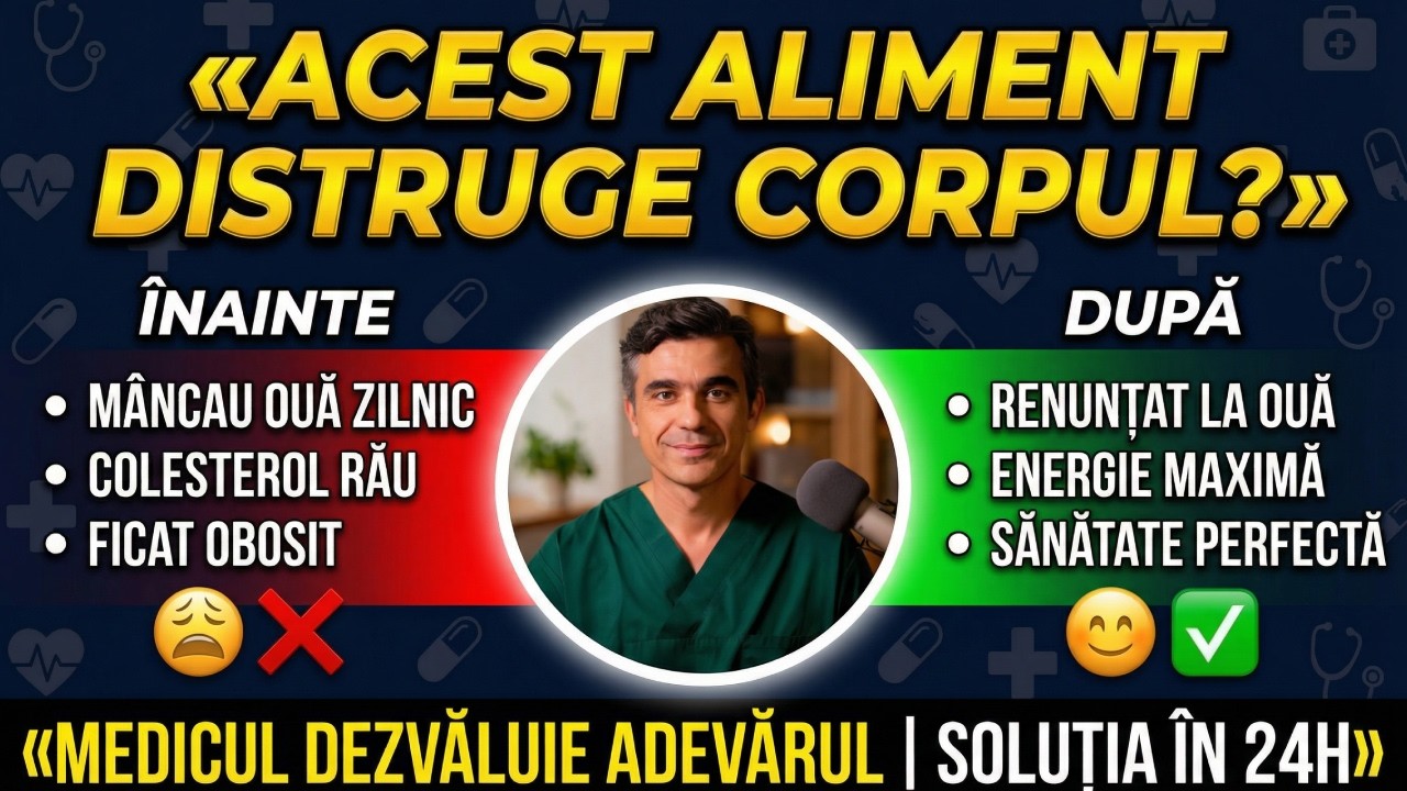 Ce se întâmplă în corpul tău dacă mănânci OUĂ în fiecare zi? 🍳 Adevărul despre Colesterol și Slăbit
