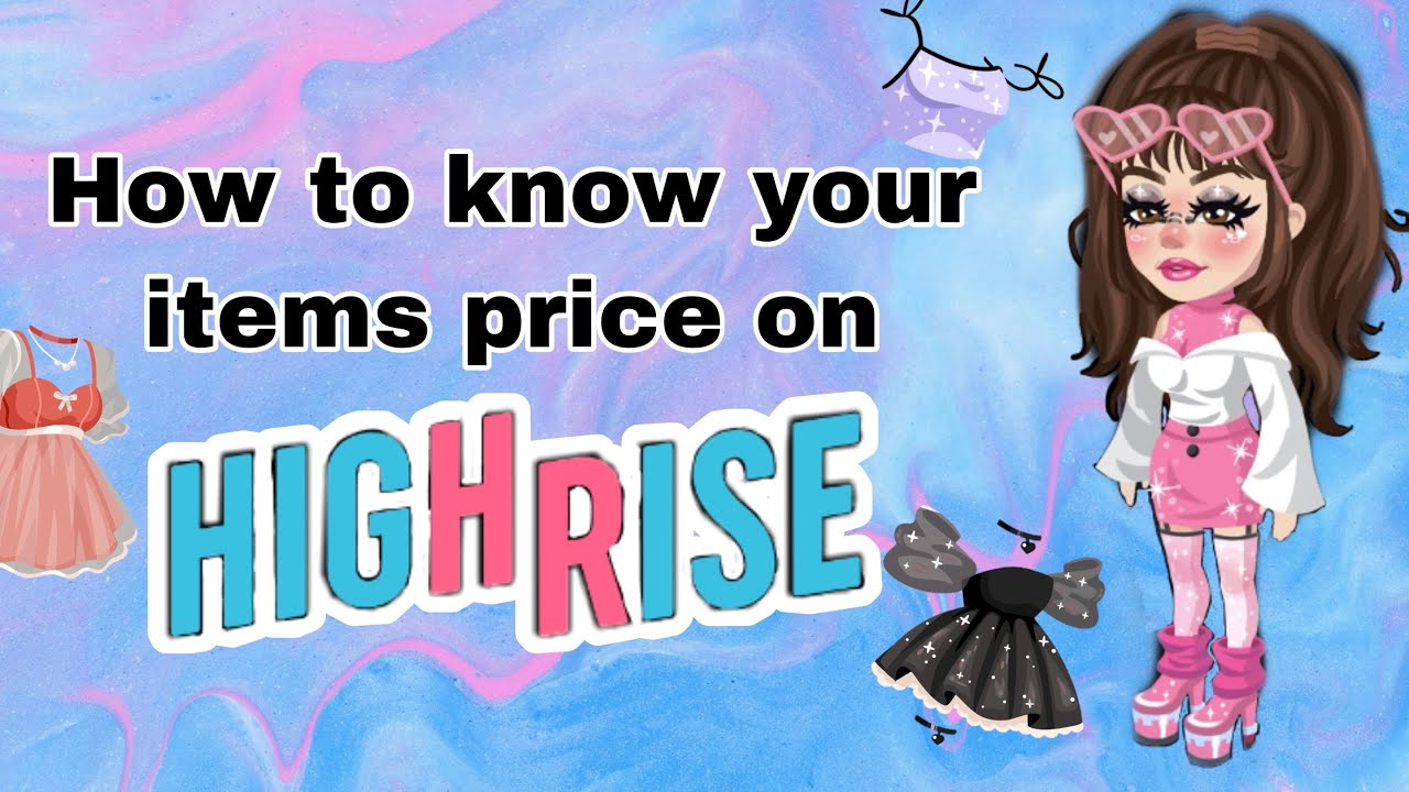 How to put a price on your items on Highrise / clothing prices on highrise + extra tip for selling✨