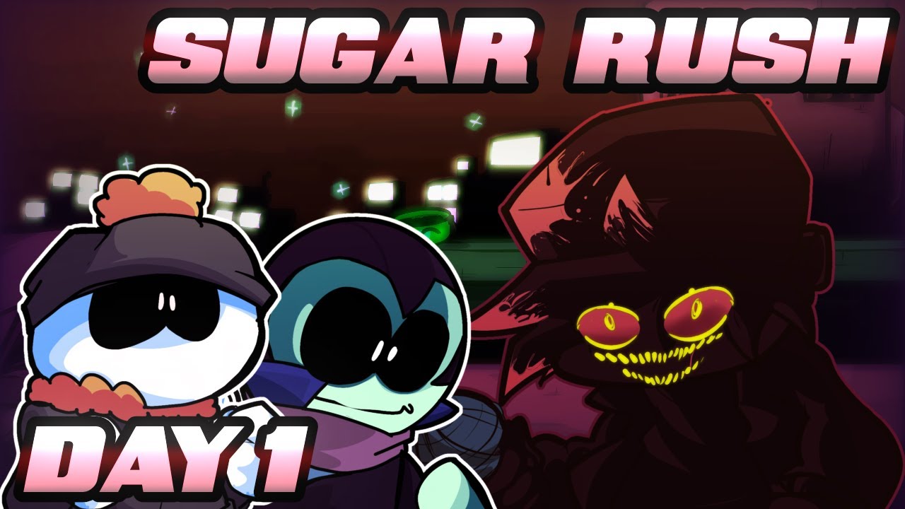 FRIDAY NIGHT FUNKIN' Corruption D-SIDE: Eternal Easter | Spooky Kids VS Corrupt Boyfriend Day 1
