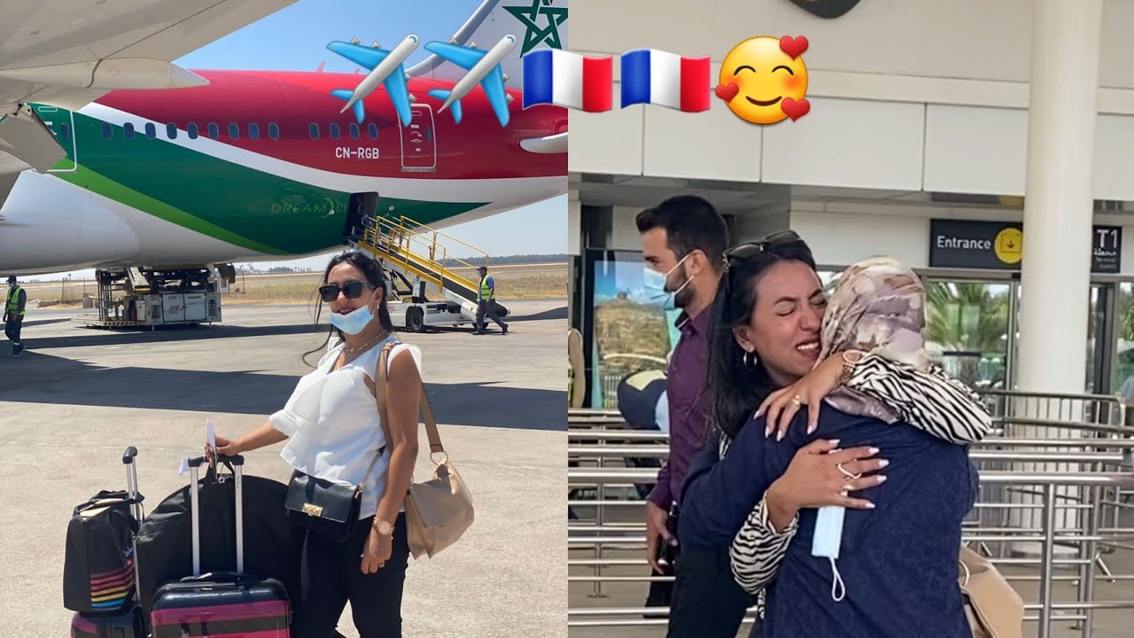 أول سفر لي إلى الديار الفرنسية 🇫🇷Mon premier voyage en France