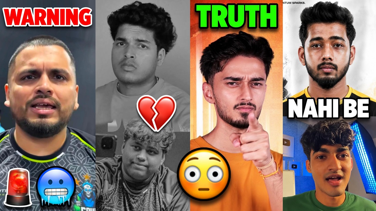 LAFDA in BGMI Industry?🥵 Warning & Full STORY😮 S8ul Sid, Just Jelly, Jokerop,Apex Gaming,Controversy