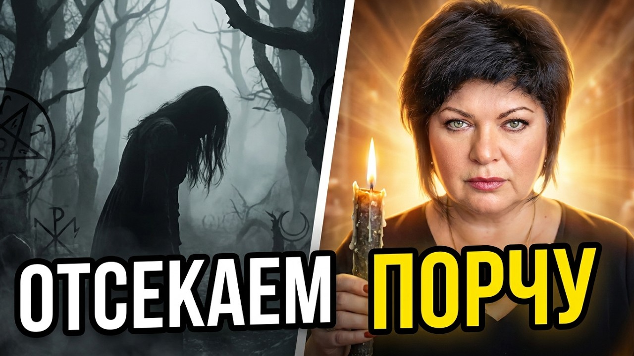 МОЩНО ОТСЕКАЕМ ПОРЧИ НА СТАРОСТЬ, НА ОЖИРЕНИЕ, ЖАБЬЮ ПОРЧУ. РИТУАЛ АНЖЕЛЫ МАНВЕЛЯН