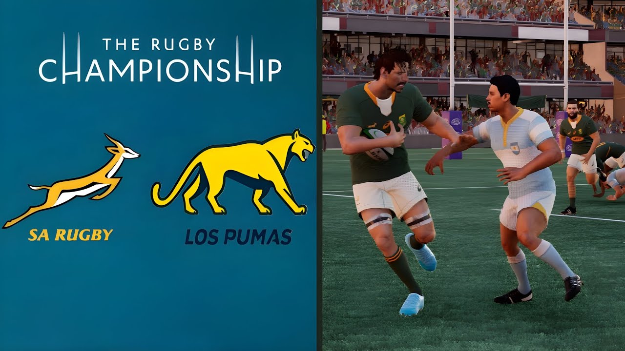 SOUTH AFRICA vs ARGENTINA | RND 1 | The Rugby Championship | Rugby Challenge 4