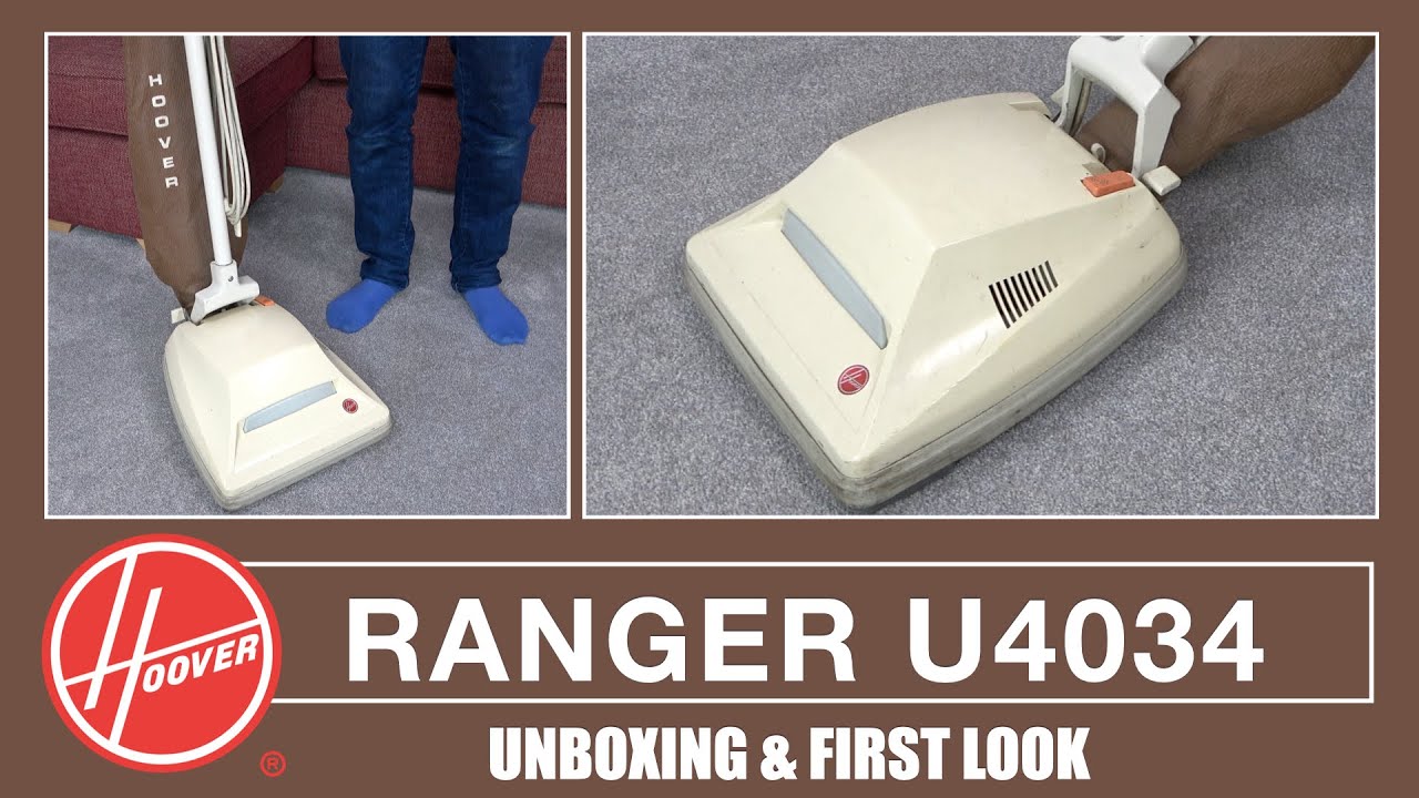 Rare Hoover U4034 Ranger Senior Vacuum Cleaner Unboxing & First Look