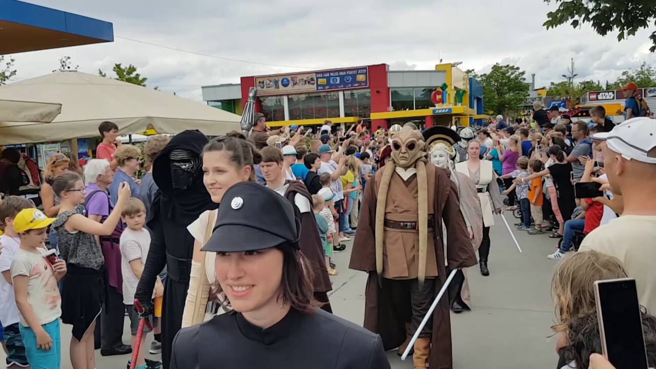 LEGOLAND - STAR WARS parade/průvod