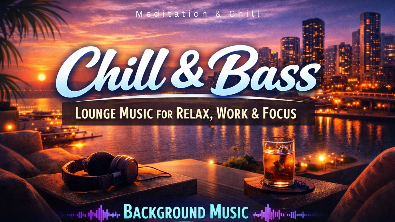 Chill & Bass – Lounge Music for Relax, Work & Focus | Deep Chill Background Beats