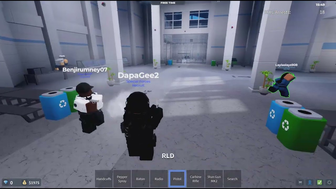 Being special forces in Roblox