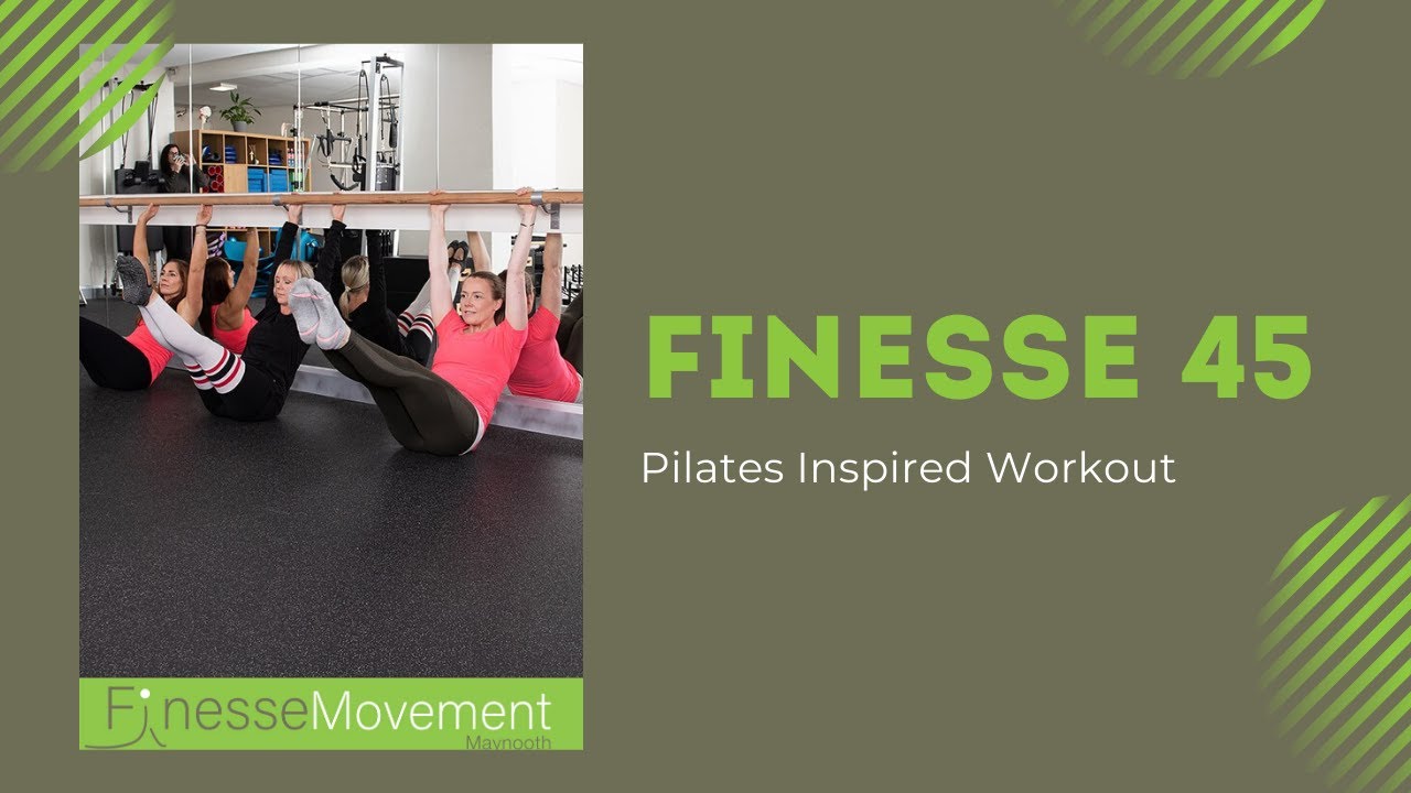 Pilates Inspired Conditioning Class Finesse 45 | 30 minute at home workout | Pilates for your core