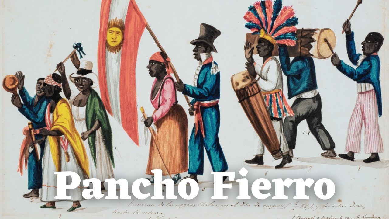 PANCHO FIERRO y LIMA en sus Acuarelas Costumbristas, una breve Biografía.