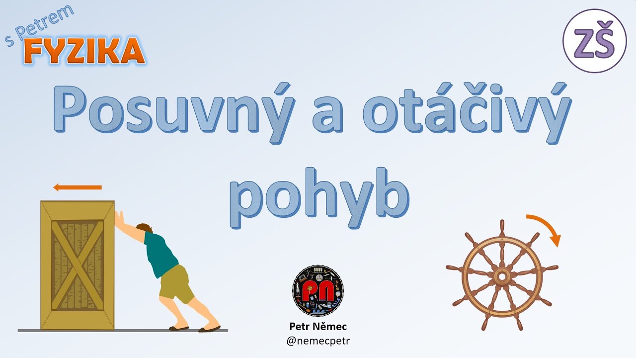 Posuvný a otáčivý pohyb - Fyzika 7 ZŠ