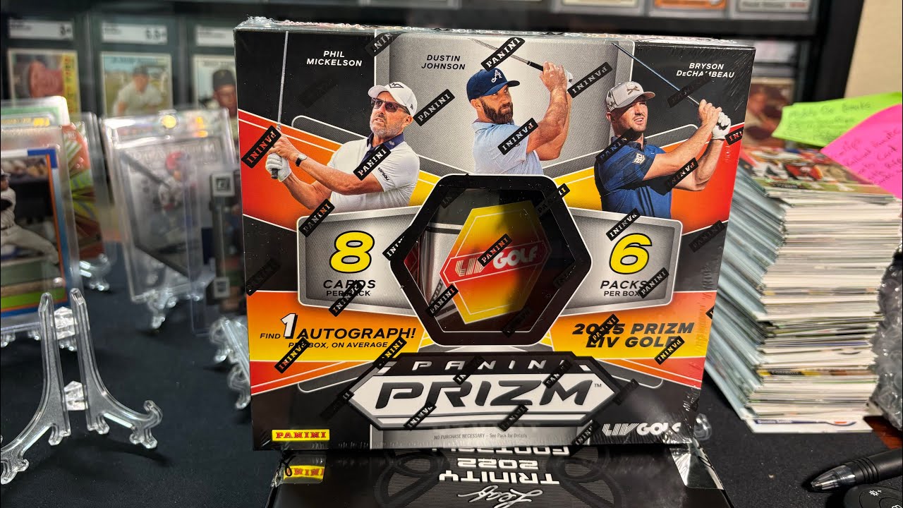 Random ebay finds Vol. 3. Panini Prizm LIV Golf Hobby Box!! 1 guaranteed auto!