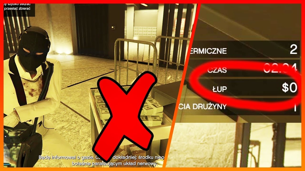 CO SIĘ STANIE JEŻELI OPUŚCISZ SKARBIEC BEZ PIENIĘDZY - GTA ONLINE