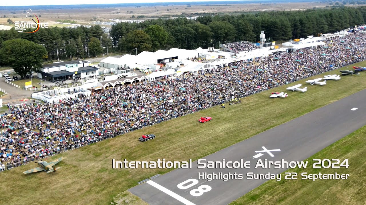 International Sanicole Airshow 2024 Sunday highlights