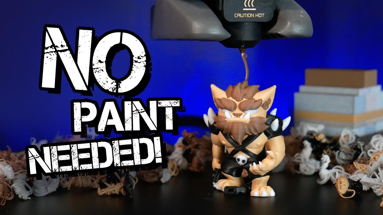 Should You 3D Print Your Minis in MULTI COLOR?!