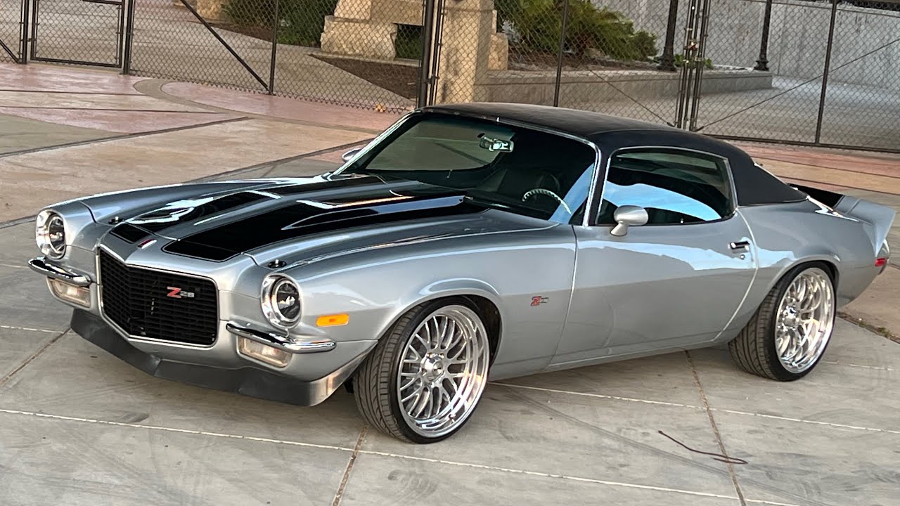 FOR SALE 1971 LS3 restomod Camaro. Call 9168567931 or victorylapclassics.net