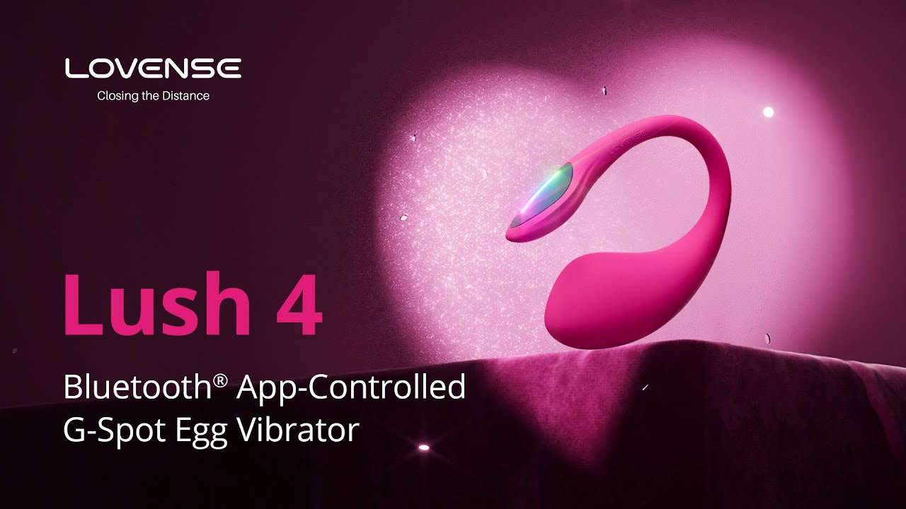 Lush 4 by Lovense | Long Distance Wireless Remote Control G-Spot Egg Vibrator