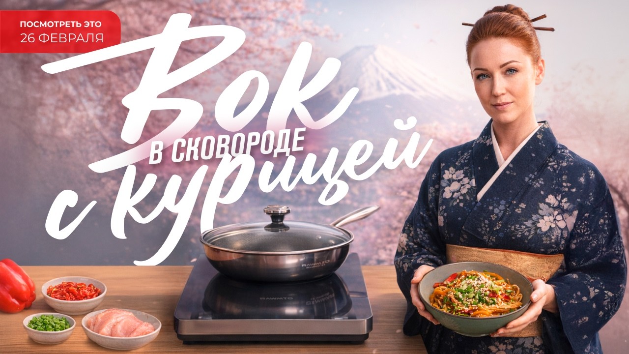 Лапша удон с курицей и овощами — простой рецепт вок в домашних условиях