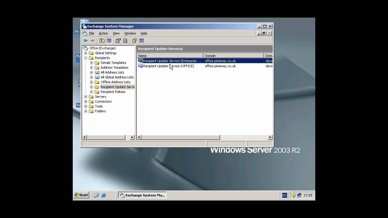 How To Have Multiple Domains Hosted in Exchange 2003