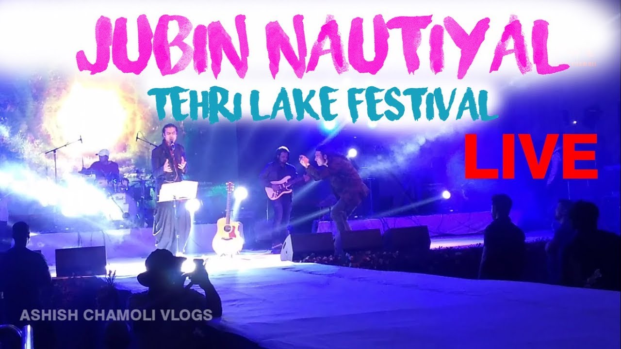 Jubin Nautiyal Live Performance Tehri Lake Festival