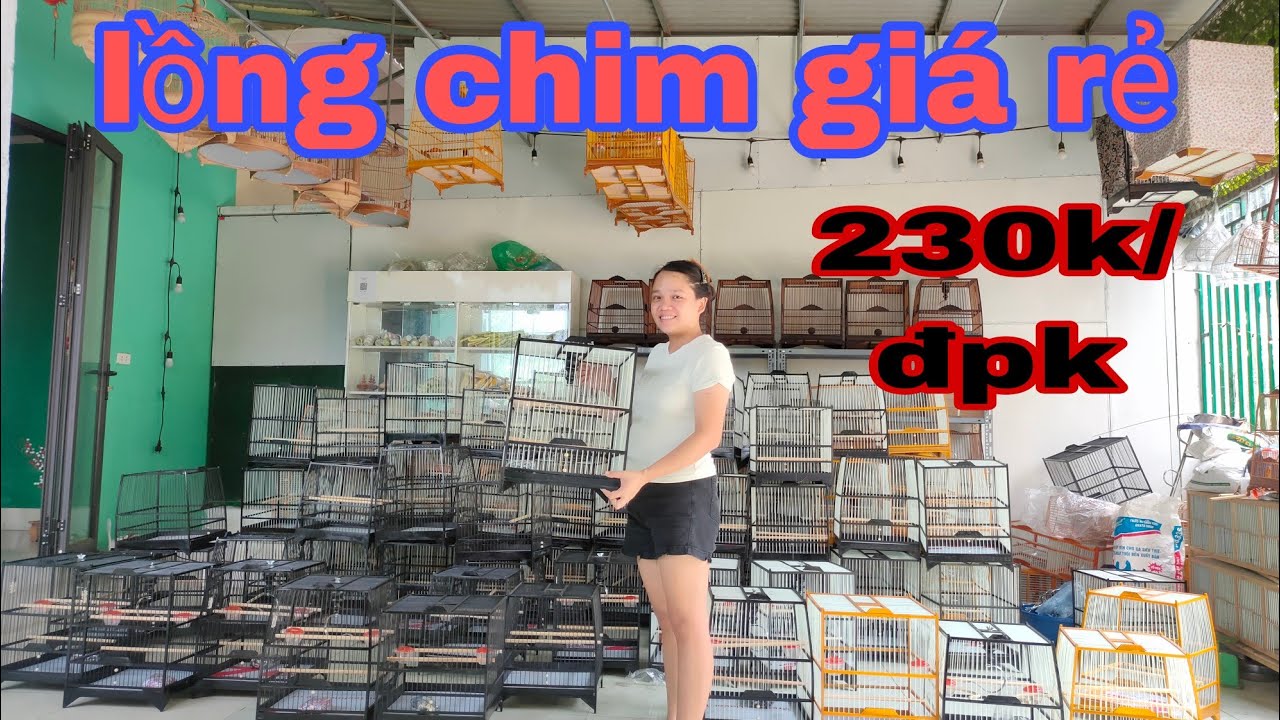 Lồng chim giá rẻ hàng có đủ mẫu mã ah em lựa alo 0338862025