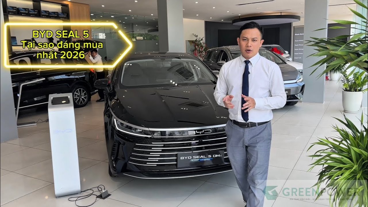 BYD SEAL 5 Sedan hạng C: Có nên chọn xe Hybrid tiết kiệm xăng? | Phúc Review 0934.886.650