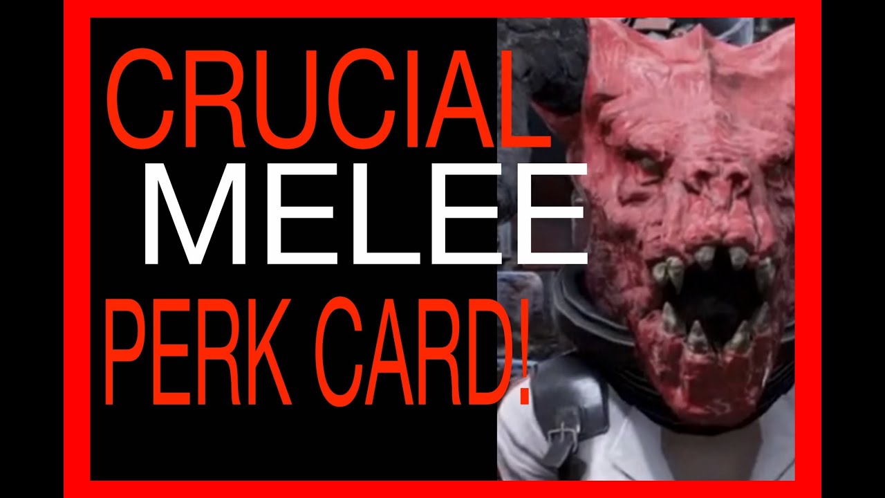 QUICK LOOK: Crucial Melee Perk Card Fallout 76 must have melee perk card FO76 best melee perk cards