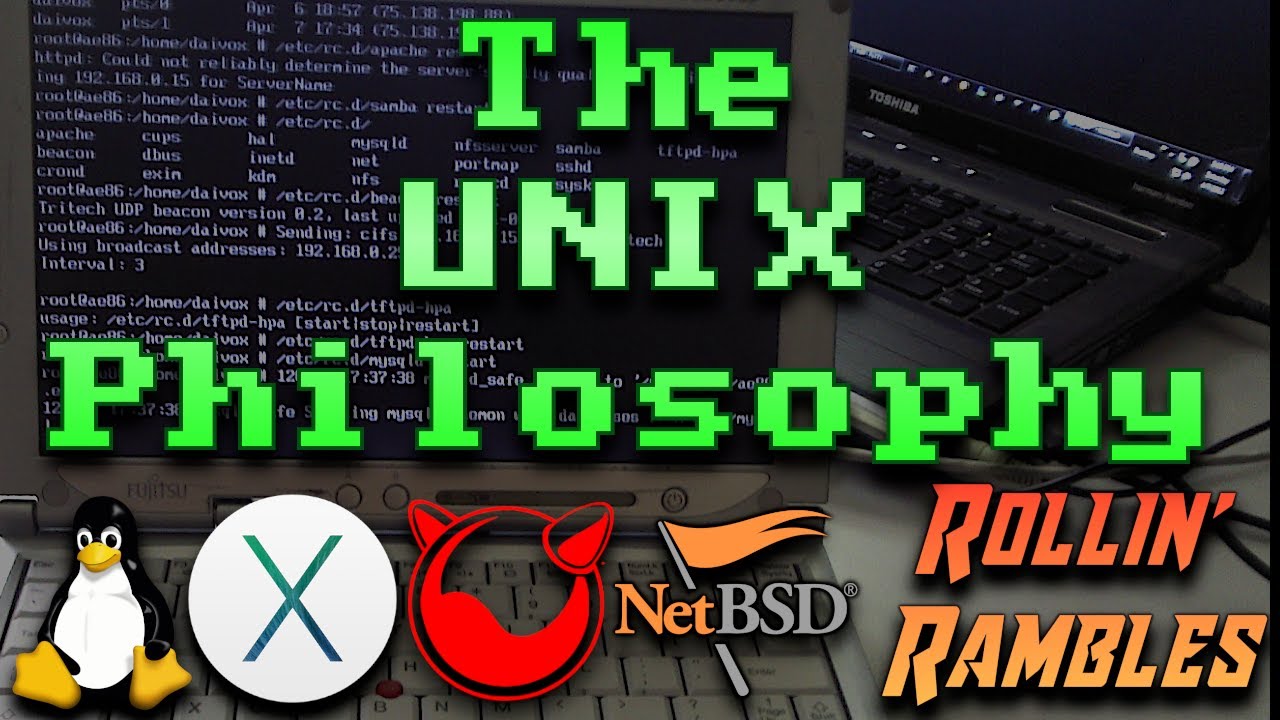 My Thoughts On The UNIX Philosophy