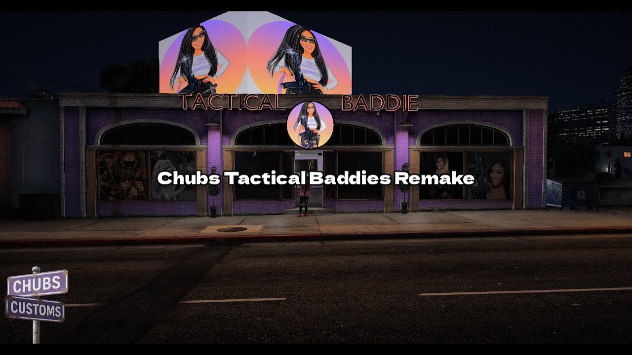 [MLO] Chubs Tactical Baddies Remake - Female Gun Store - FiveM GTA 5 RP [FREE INTERIOR]
